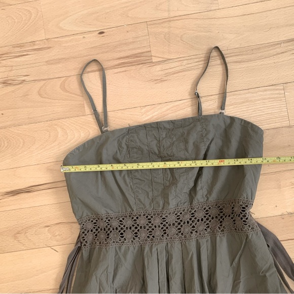 LPB Les Petite Bombes French Green dress. M/L - Picture 7 of 11